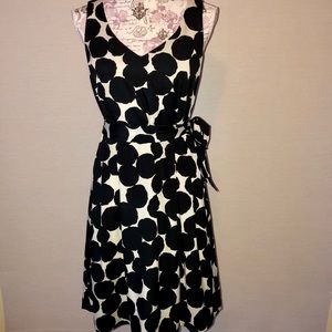 Anne Klein Retro Inspired Polka Dot Dress